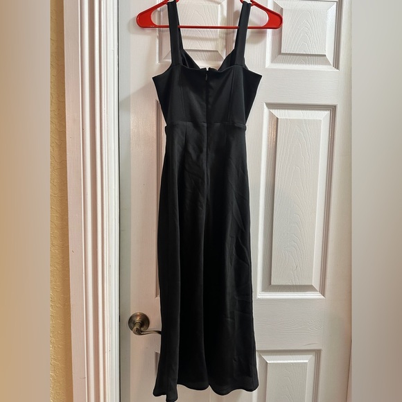 Express Elegant Black Sleeveless Midi Dress - Picture 5 of 7